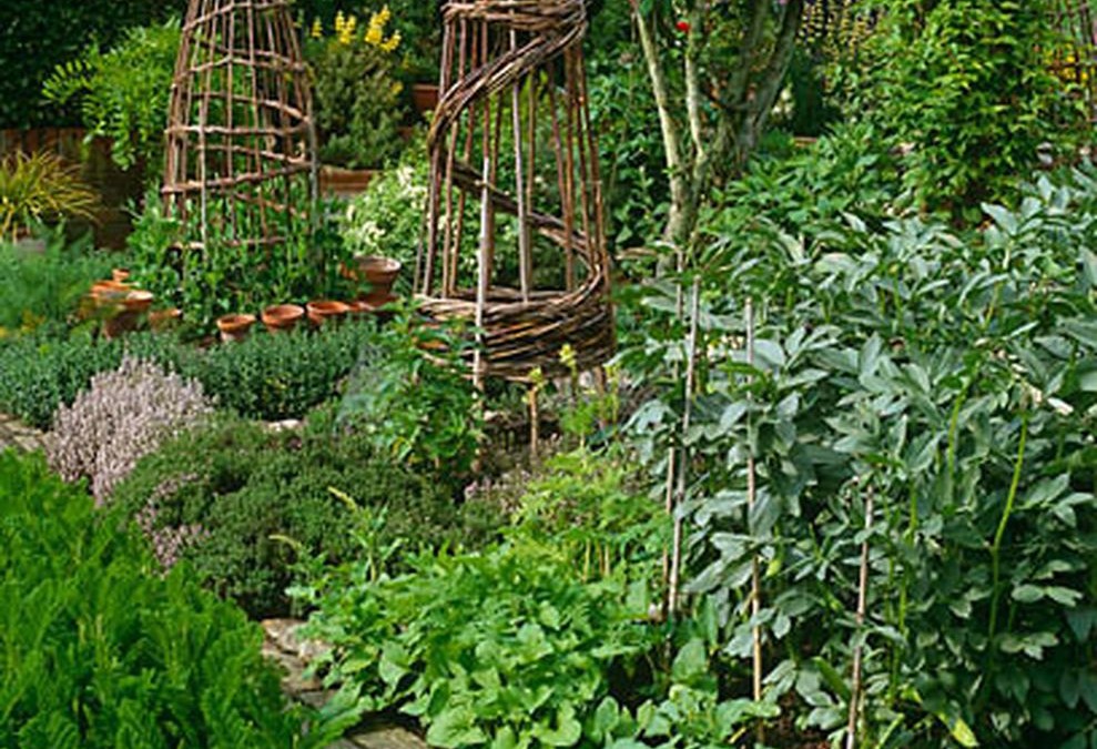 Beautiful french cottage garden design ideas 06