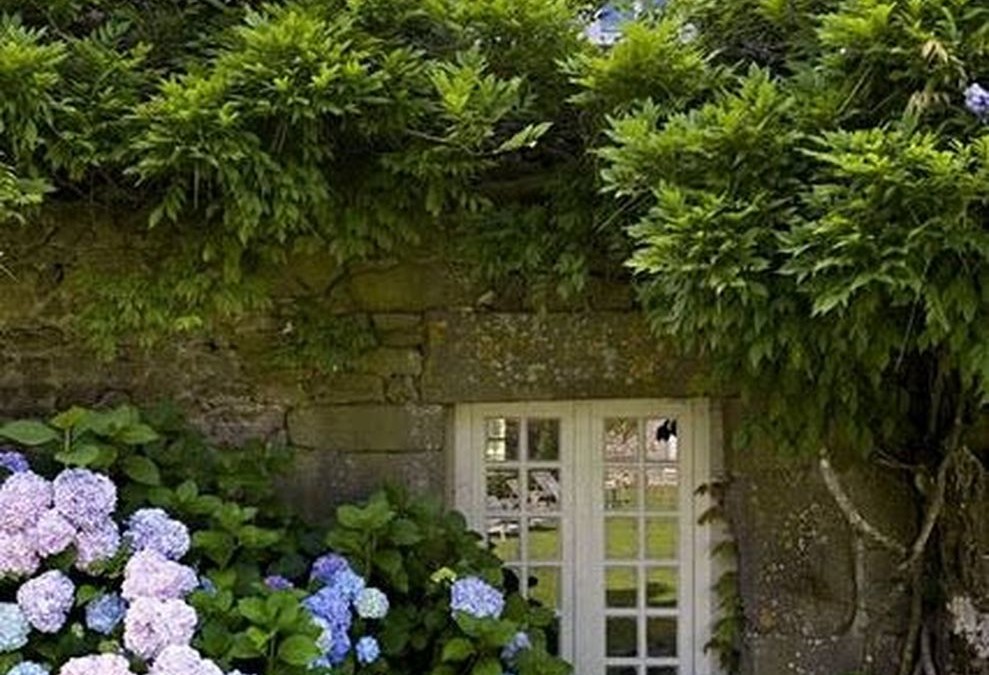 Beautiful french cottage garden design ideas 36