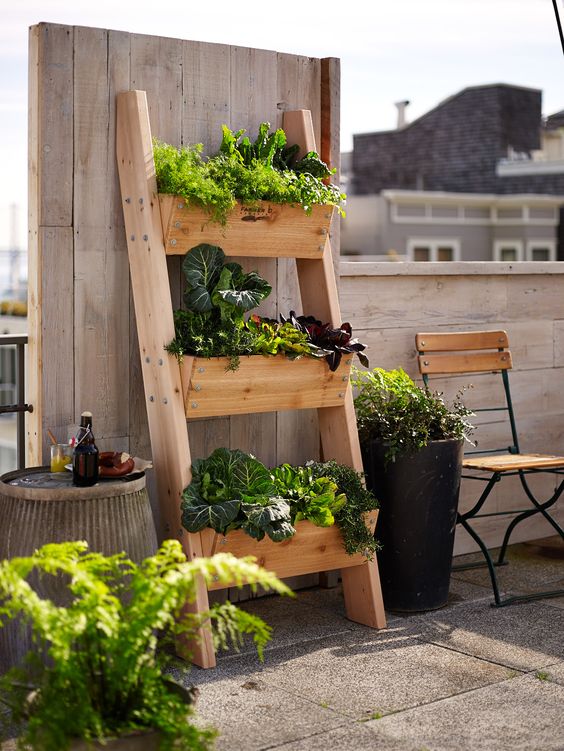 04-designed-to-resemble-a-rustic-ladder-planting-boxes-are-attached-to-a-cedar-frame