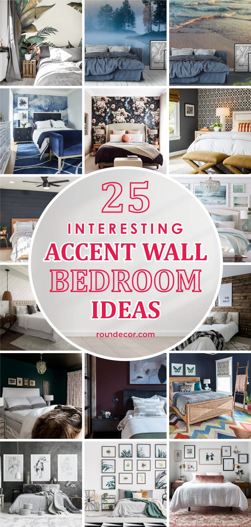 25 interesting accent wall bedroom ideas 1