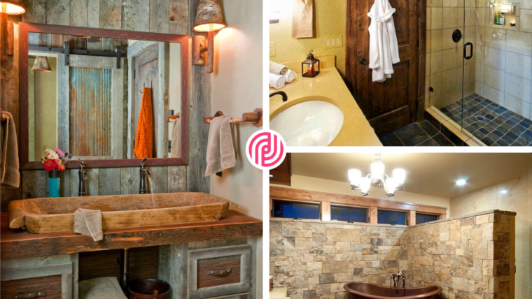 25 simple rustic decorating ideas for your bathroom fi
