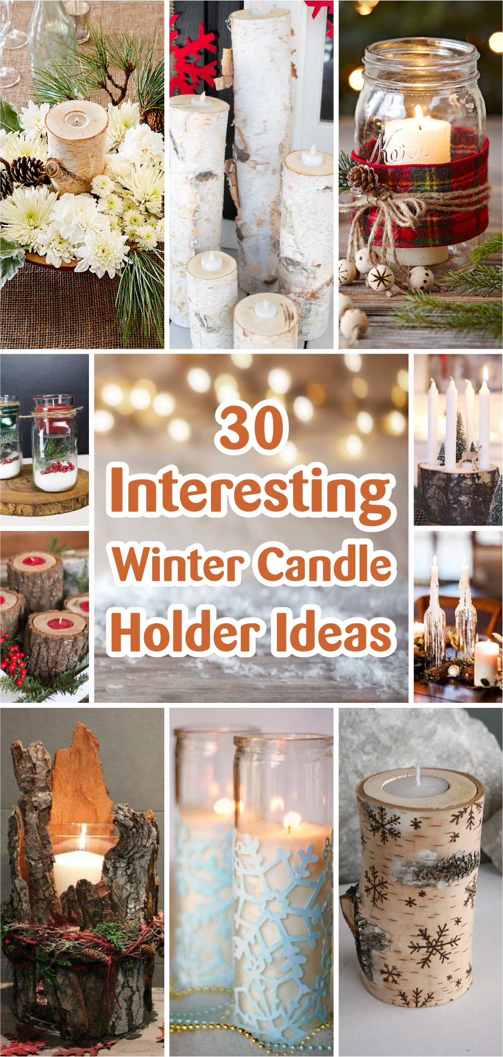 30 interesting winter candle holder ideas1
