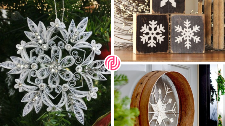 45 snowflakes for your winter decor ideas2
