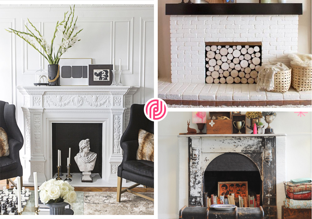 60 faux fireplace ideas to elevate your home decor2