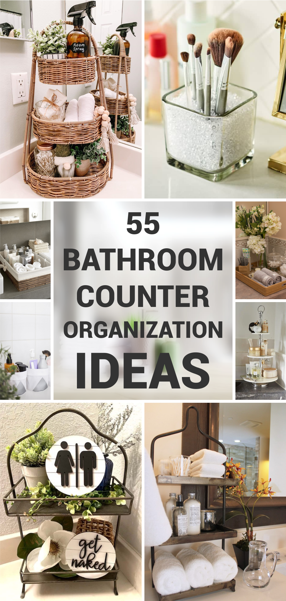 55 bathroom counter organization ideas1